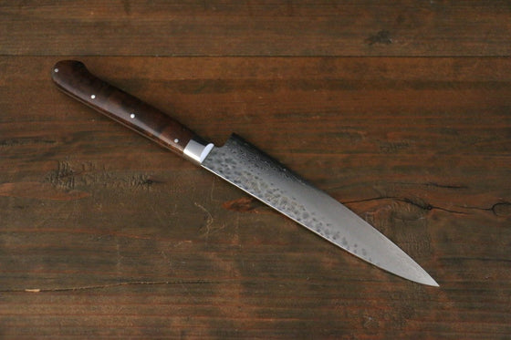 Sakai Takayuki VG10 17 Layer Damascus Petty-Utility 135mm Desert Ironwood Handle - Japanny - Best Japanese Knife