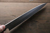 Kanetsune White Steel 11 Layer Damascus Japanese Sushi Sashimi Knife -210mm Shitan Handle - Japanny - Best Japanese Knife