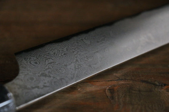 Sakai Takayuki Silver Steel No.3 Damascus Kengata Yanagiba 300mm - Japanny - Best Japanese Knife