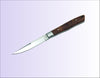 Moki Trout & Bird Fixed Blade Knife w/ Chinese Quince (dark) - Japanny - Best Japanese Knife