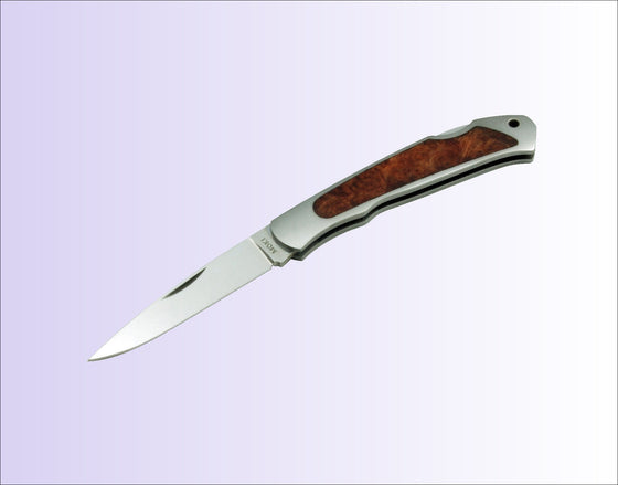 Moki Ezo Red Fox Pocket Knife - Japanny - Best Japanese Knife