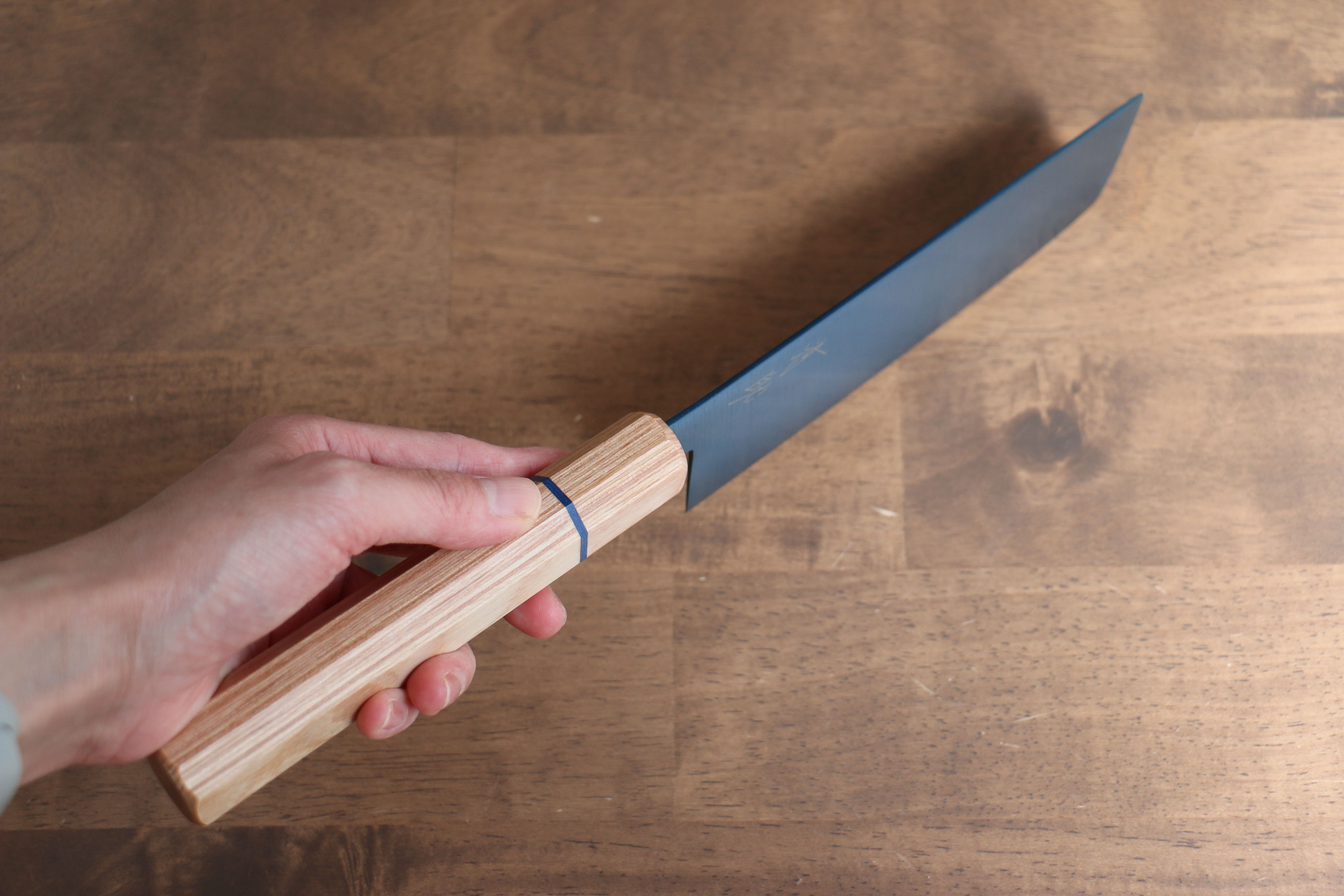 Seisuke SK-85 Ion plating Nakiri 160mm White wood Handle - Japanny - Best Japanese Knife