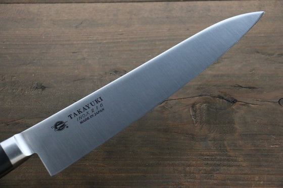 Sakai Takayuki INOX Molybdenum Gyuto 210mm POM Resin Handle - Japanny - Best Japanese Knife