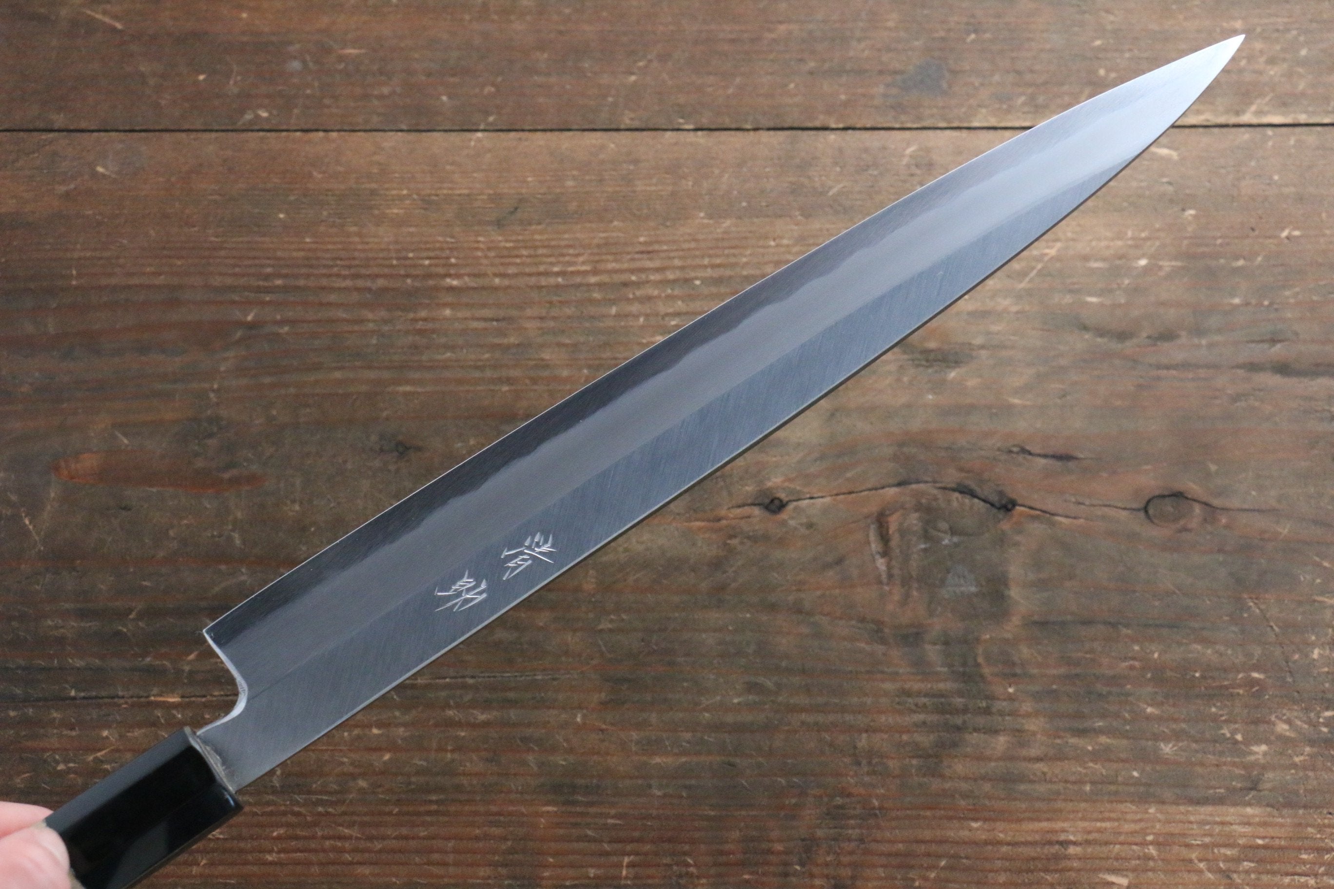 Seisuke [Left Handed] White Steel No.2 Kasumitogi Yanagiba - Japanny - Best Japanese Knife