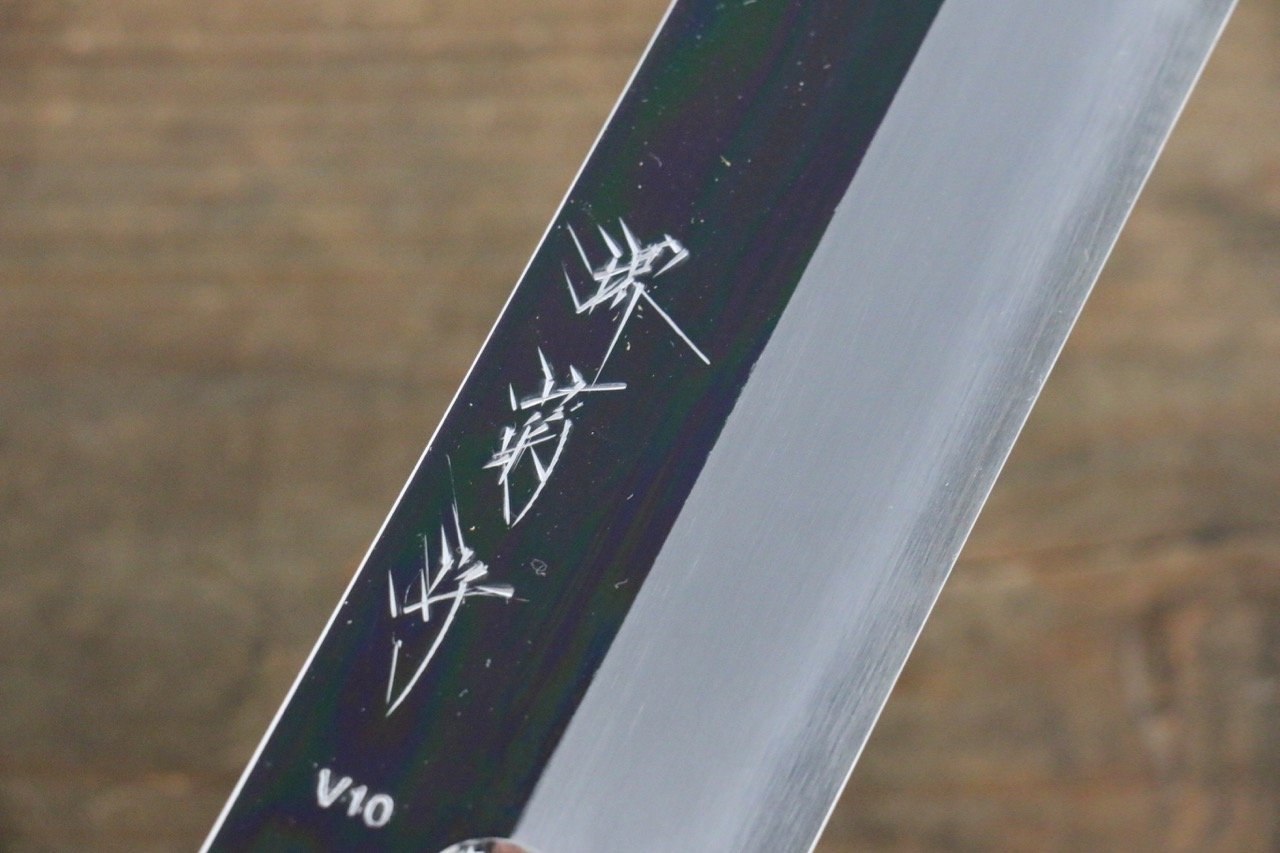 Kikumori VG10 Mirrored Finish Usuba Japanese Chef Knife 180mm - Japanny - Best Japanese Knife