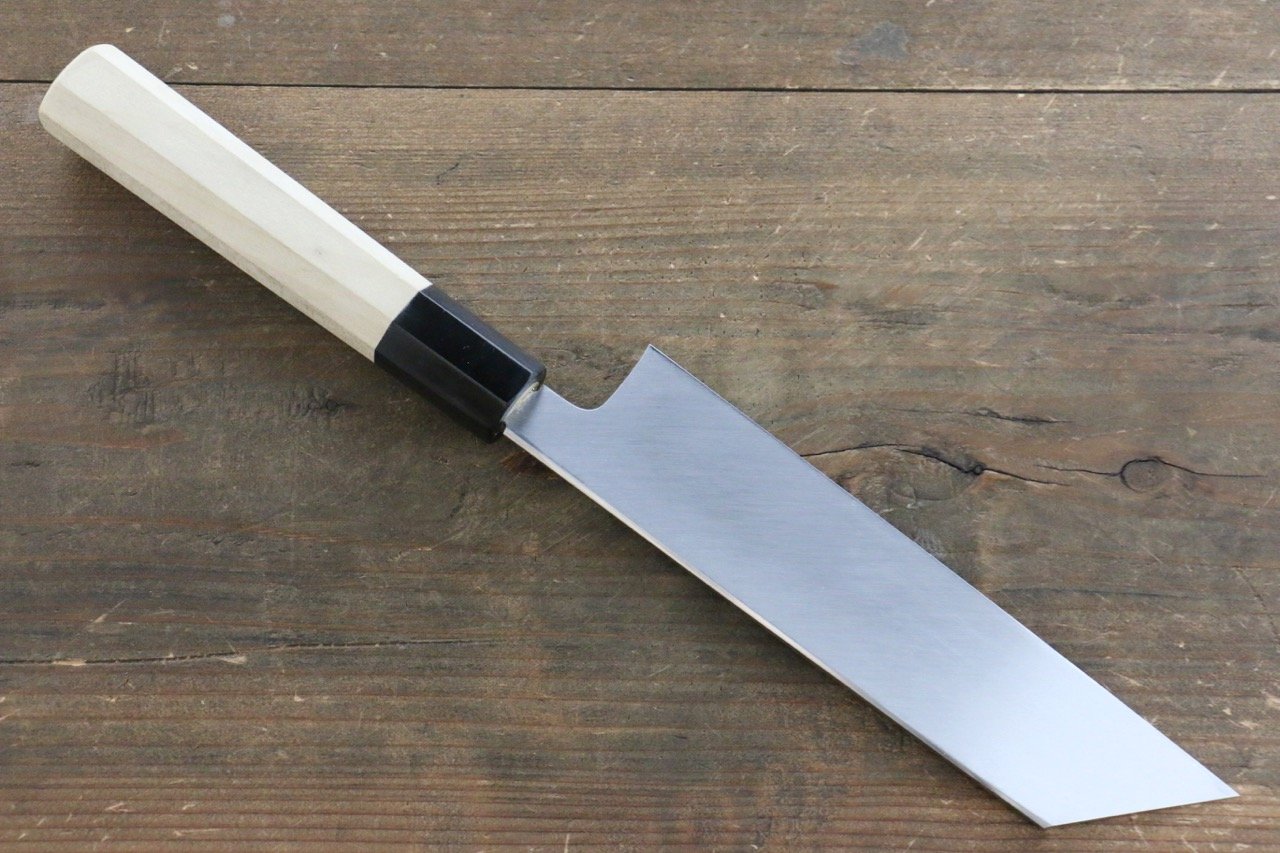 Kikumori VG10 Mirrored Finish Mukimono Japanese Chef Knife 180mm - Japanny - Best Japanese Knife