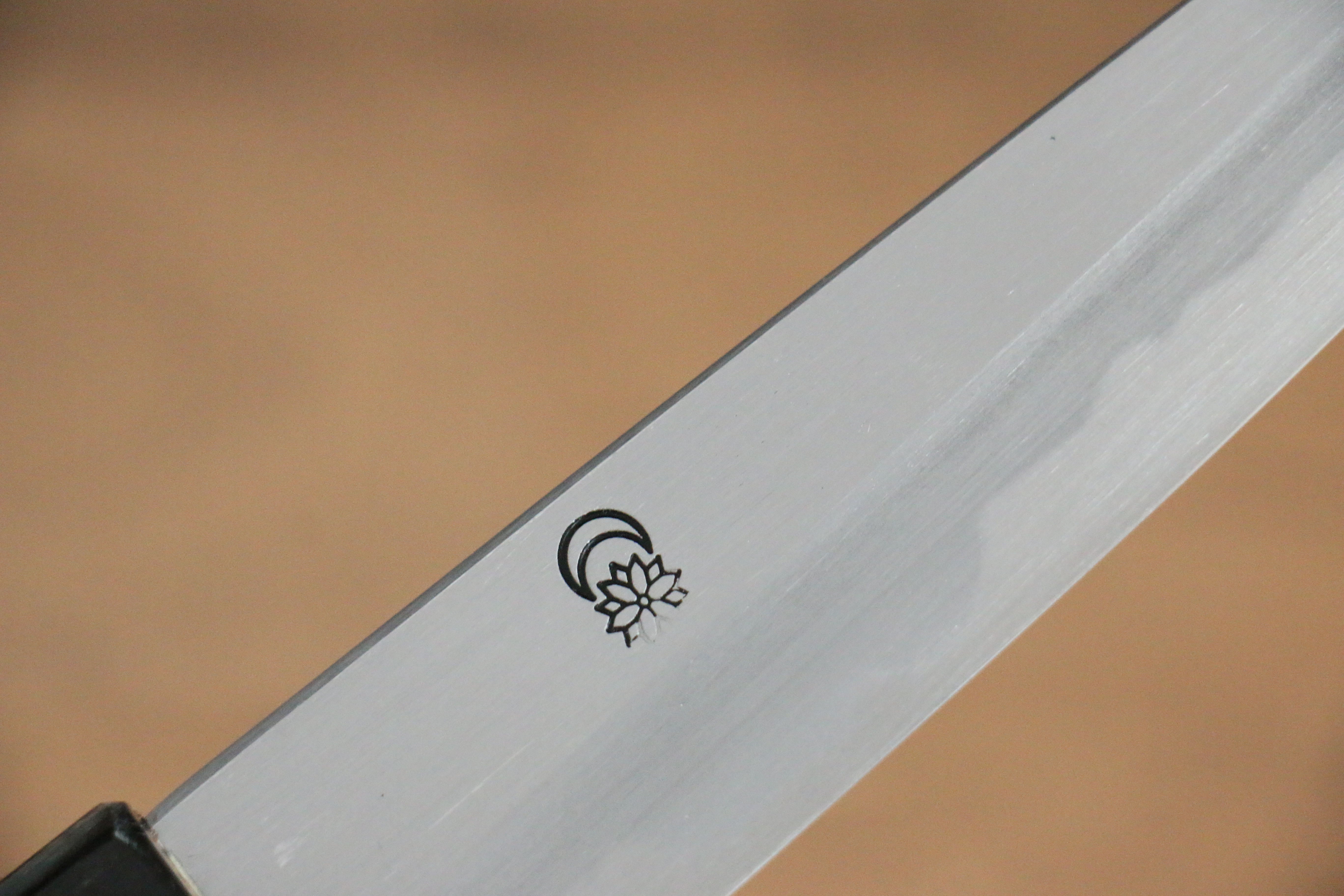 Kikuzuki White Steel No.2 Kasumitogi Kiritsuke Petty-Utility 135mm Magnolia Handle - Japanny - Best Japanese Knife