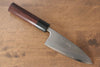 Jikko Silver Steel No.3 Deba  120mm Shitan Handle - Japanny - Best Japanese Knife