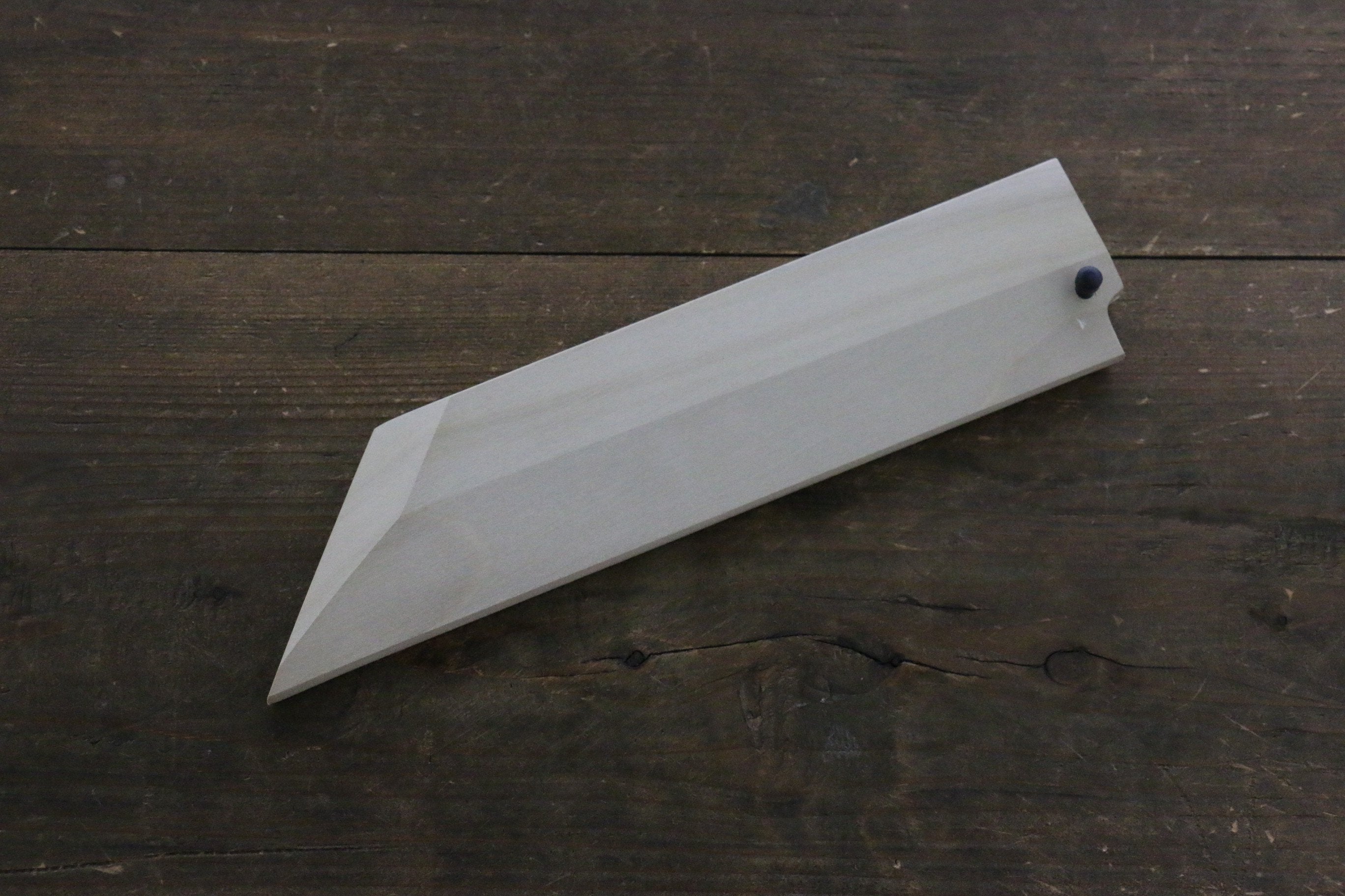 [Left Handed] Saya Sheath for mukimono Knife with Plywood Pin 180mm - Japanny - Best Japanese Knife