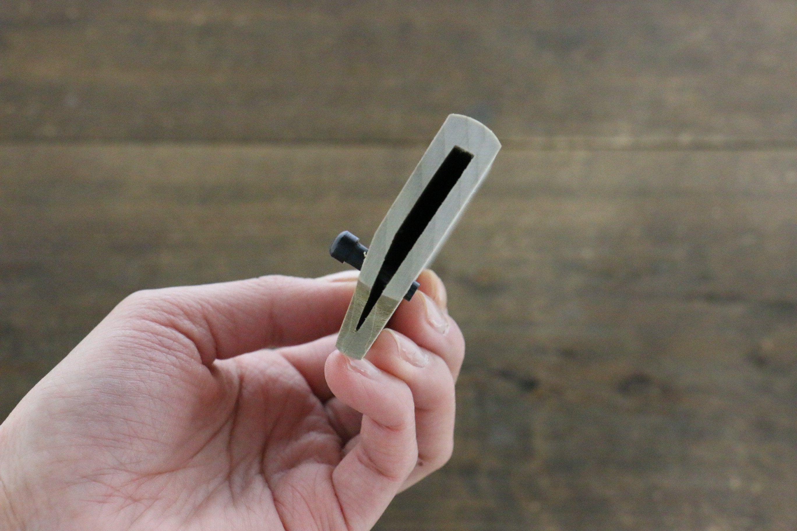 [Left Handed] Saya Sheath for mukimono Knife with Plywood Pin 180mm - Japanny - Best Japanese Knife