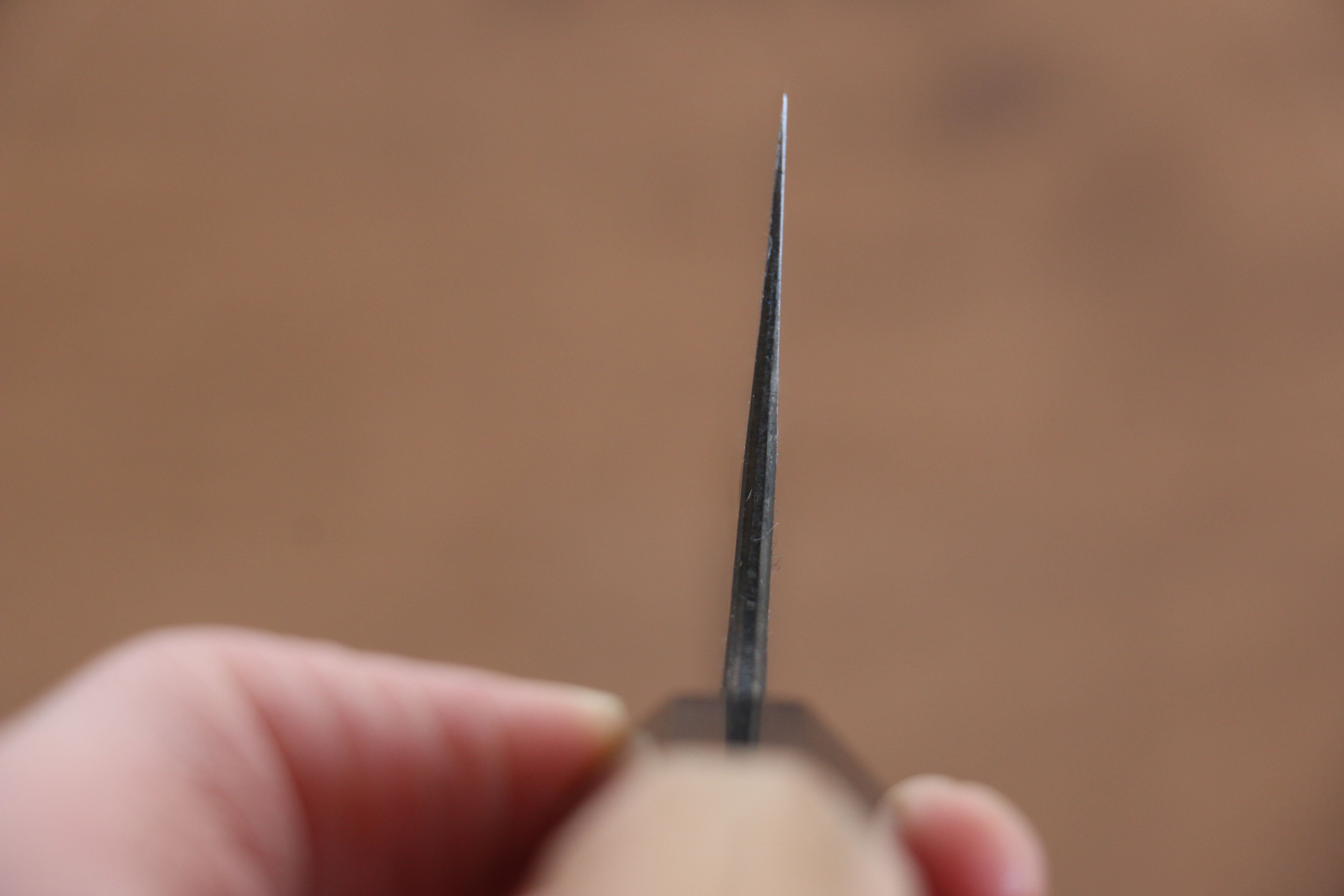 Masakage Koishi Blue Super Black Finished Gyuto 240mm American Cherry Handle - Japanny - Best Japanese Knife