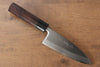 Jikko Silver Steel No.3 Deba  135mm Shitan Handle - Japanny - Best Japanese Knife