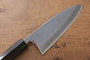 Jikko Silver Steel No.3 Deba  150mm Shitan Handle - Japanny - Best Japanese Knife