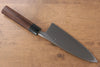 Jikko Silver Steel No.3 Deba  165mm Shitan Handle - Japanny - Best Japanese Knife