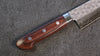 Seisuke Swedish Steel-stn Hammered Gyuto 180mm Mahogany Handle - Japanny - Best Japanese Knife