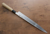 Choyo Silver Steel No.3 Mirrored Finish Yanagiba 300mm Magnolia Handle - Japanny - Best Japanese Knife