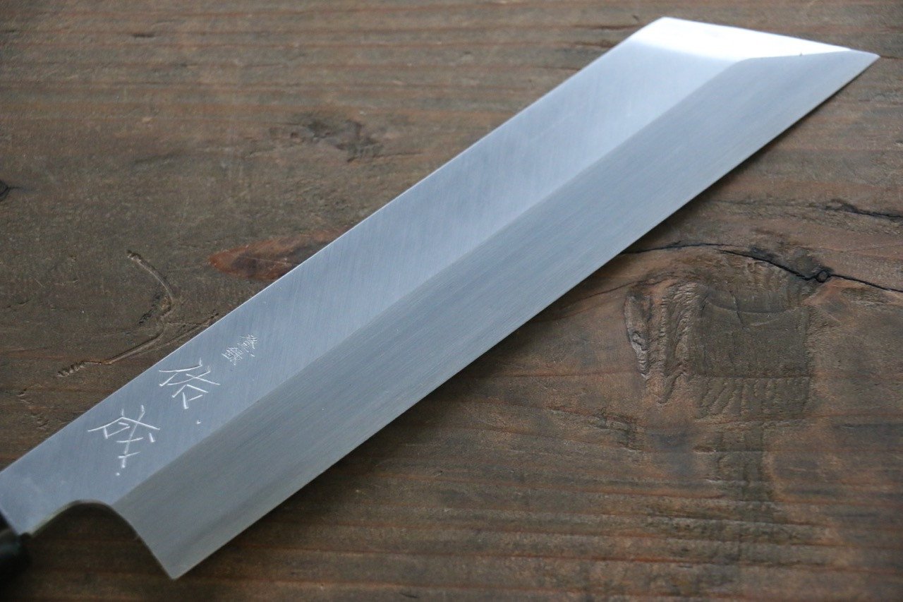Sukenari White Steel No.2 Hongasumi Mukimono 180mm Magnolia Handle - Japanny - Best Japanese Knife