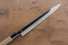 Choyo Silver Steel No.3 Mirrored Finish Yanagiba 300mm Magnolia Handle - Japanny - Best Japanese Knife