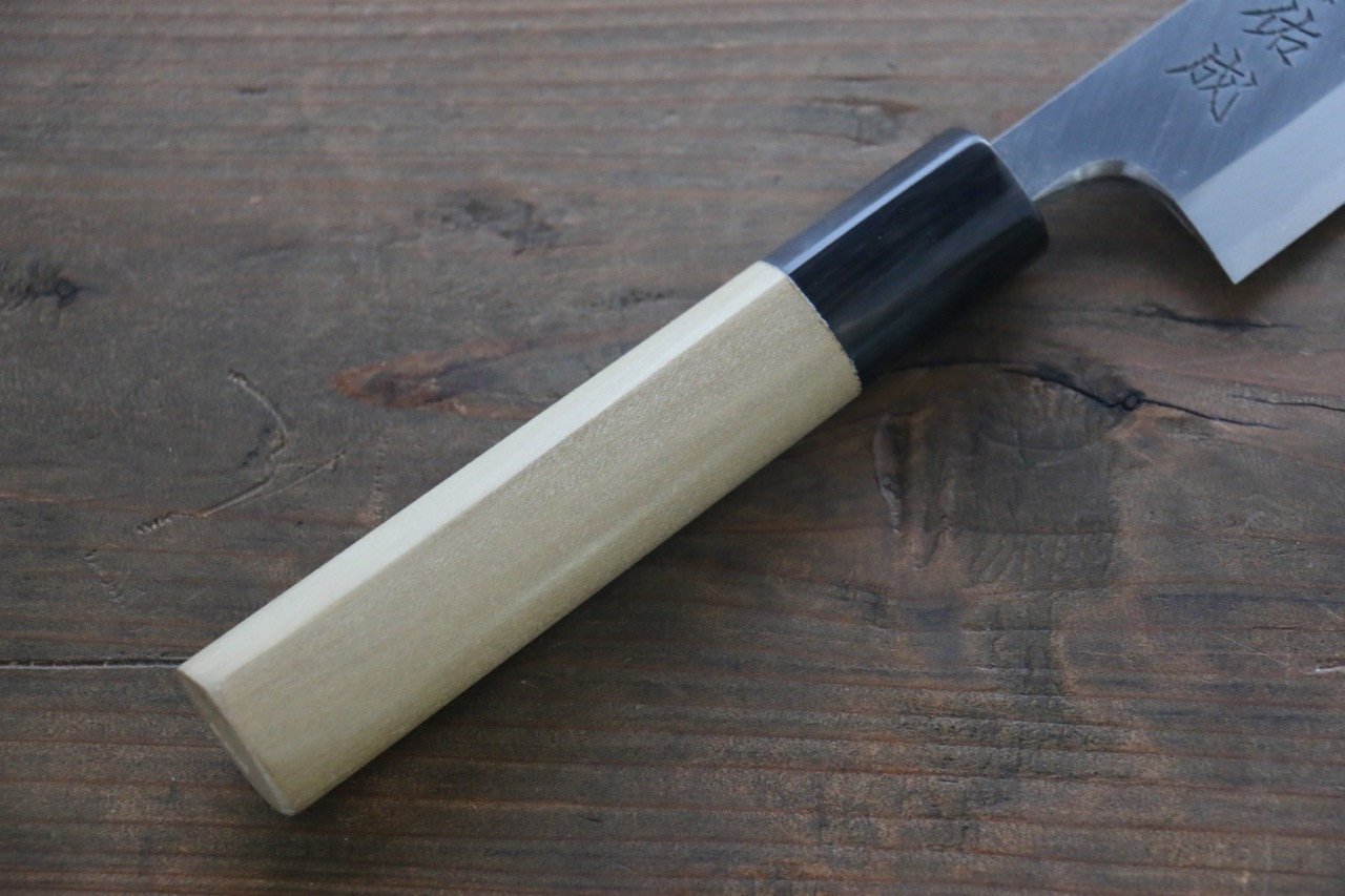 Sukenari White Steel No.2 Hongasumi Hoso Deba Magnolia Handle - Japanny - Best Japanese Knife