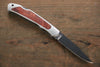 Moki Ezo Red Fox Pocket Knife - Japanny - Best Japanese Knife