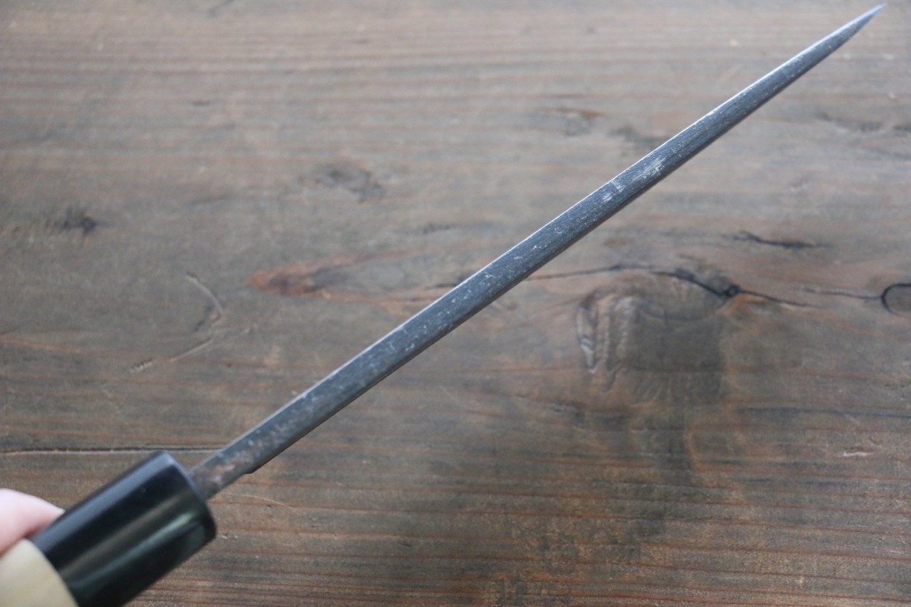 Sukenari White Steel No.2 Kurouchi Hongasumi Deba Magnolia Handle - Japanny - Best Japanese Knife