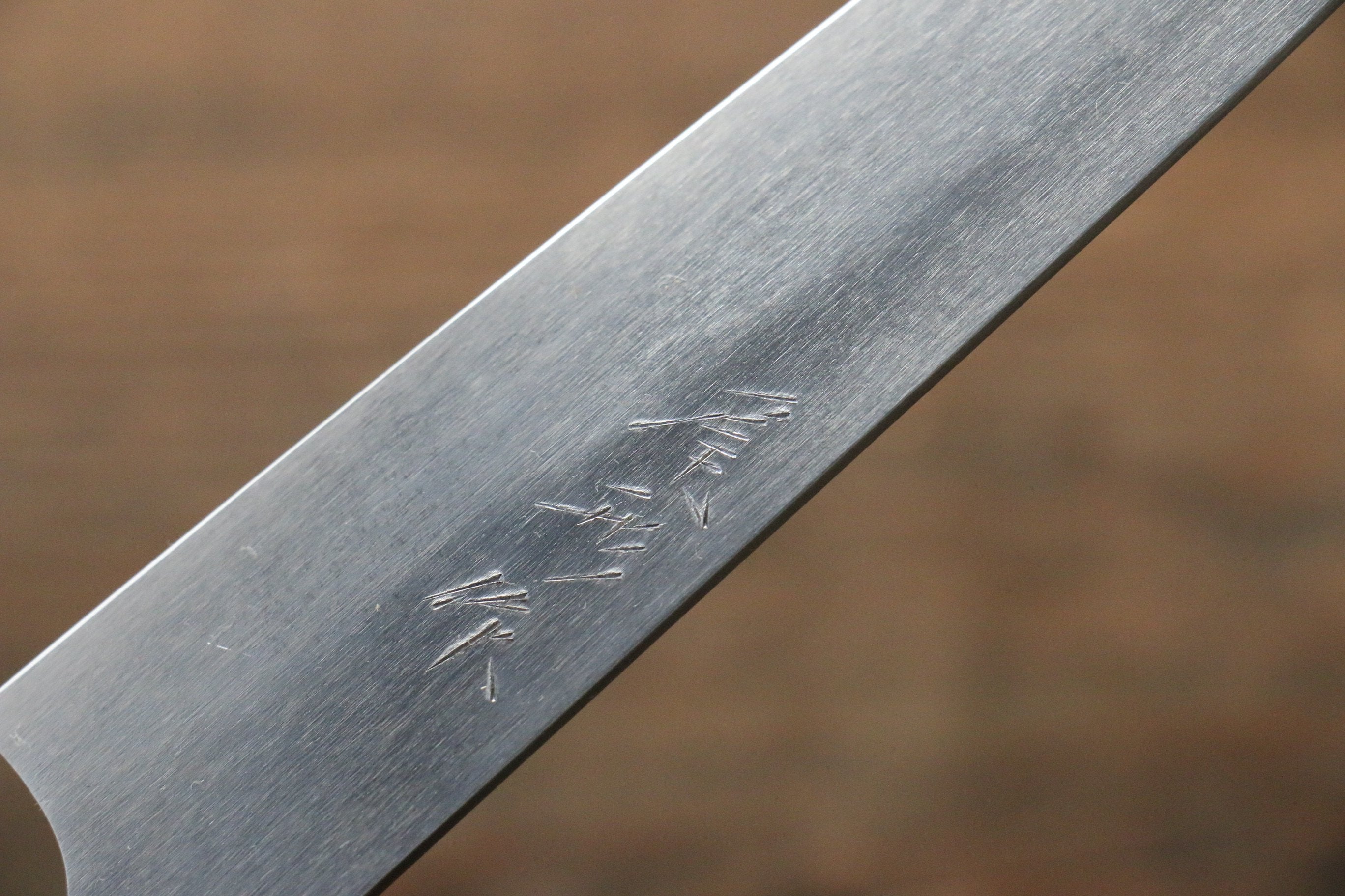 Shungo Ogata Silver Steel No.3 Damascus Petty-Utility 150mm Shitan Handle - Japanny - Best Japanese Knife