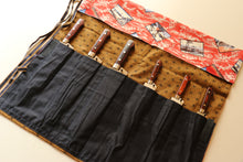  Japanese Style Knife Roll 7 Pockets - Japanny - Best Japanese Knife