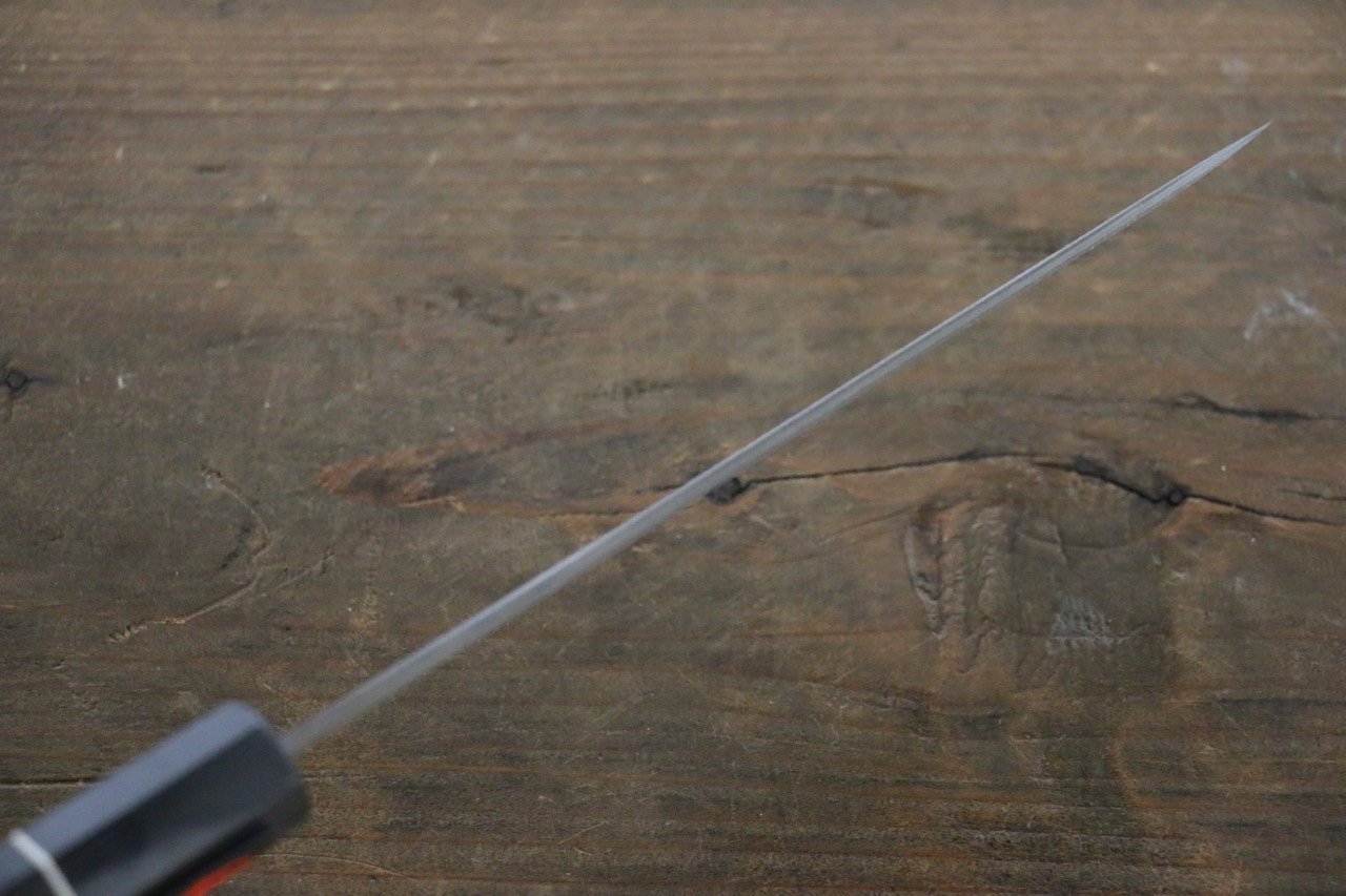 Shigeki Tanaka SG2 Damascus Petty-Utility 150mm Ebony Wood Handle - Japanny - Best Japanese Knife