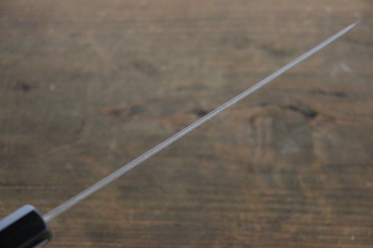 Shigeki Tanaka SG2 Damascus Gyuto 180mm Ebony Wood Handle - Japanny - Best Japanese Knife