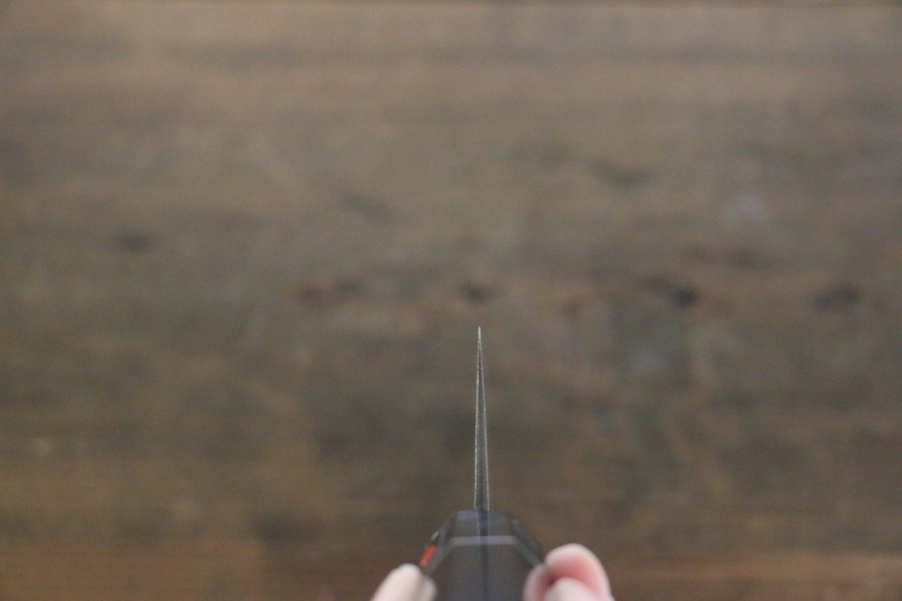 Shigeki Tanaka SG2 Damascus Gyuto 210mm Ebony Wood Handle - Japanny - Best Japanese Knife