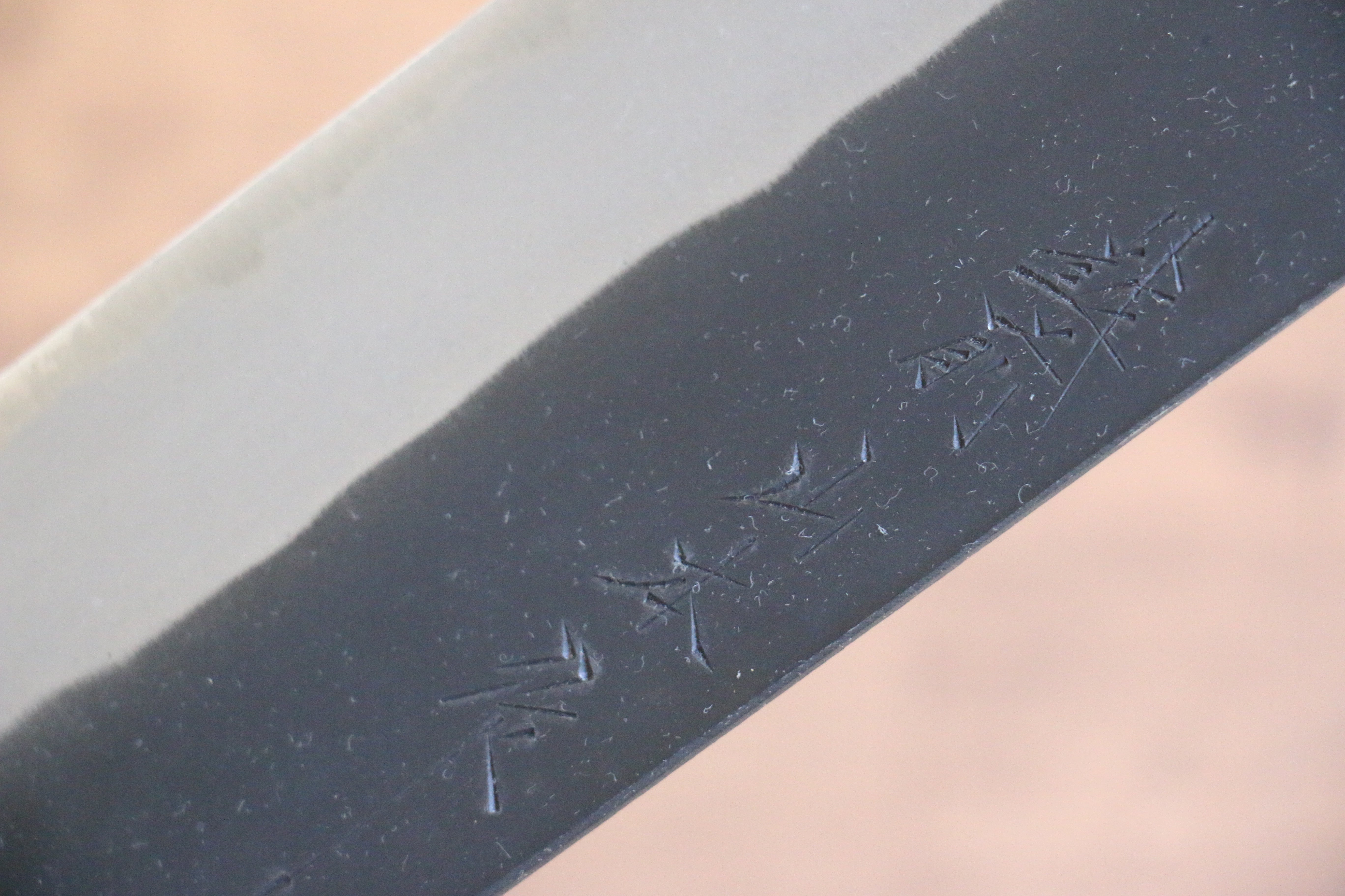 Nao Yamamoto Blue Steel Kurouchi Nakiri 165mm Walnut Handle - Japanny - Best Japanese Knife