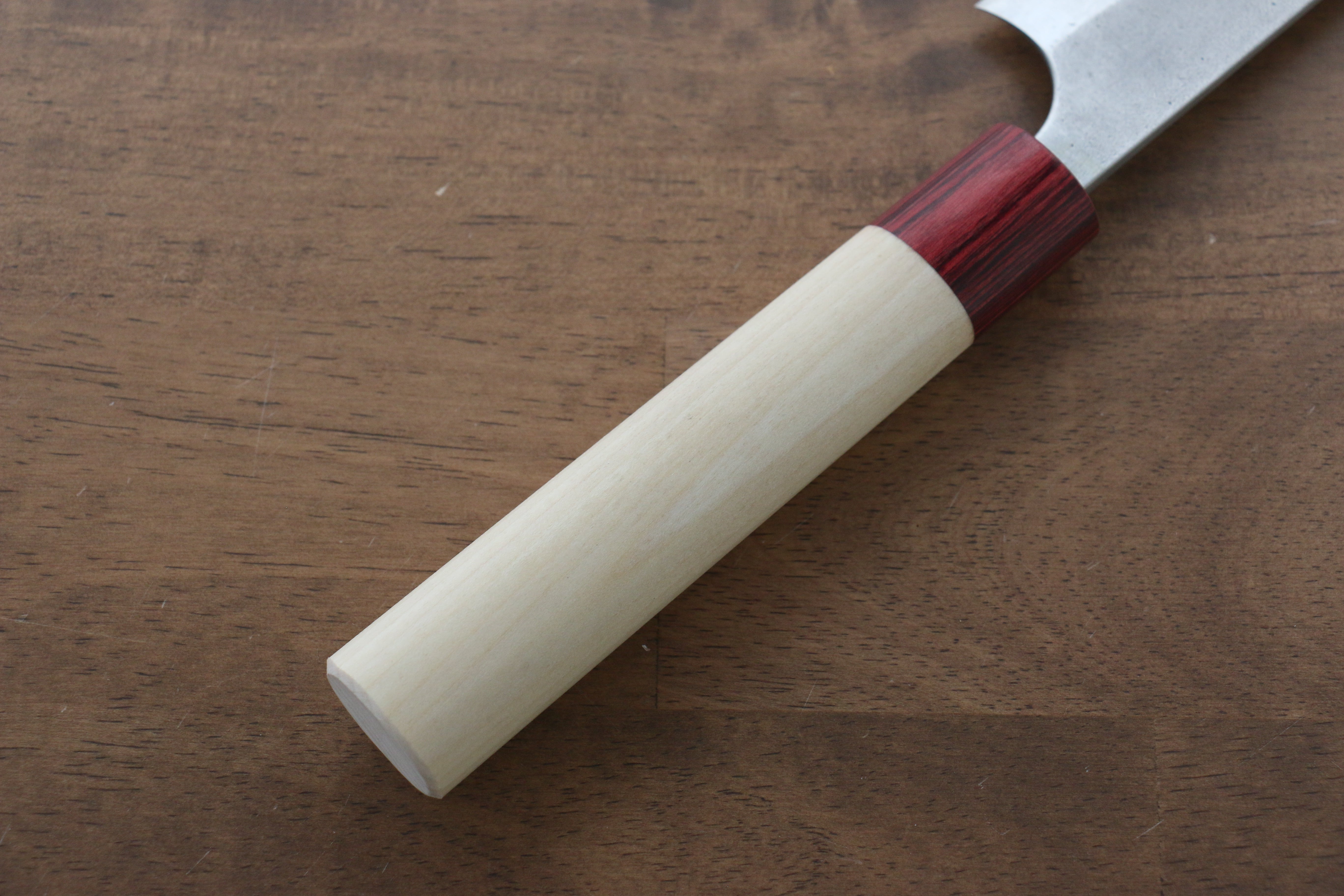 Masakage Yuki White Steel No.2 Nashiji Sujihiki 270mm Magnolia Handle - Japanny - Best Japanese Knife