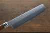 Sakai Takayuki VG10 33 Layer Damascus Nakiri  160mm Desert Ironwood(Sugihara model) Handle - Japanny - Best Japanese Knife