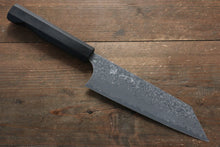  Yoshimi Kato VG10 Damascus Bunka 180mm with Black Persimmon Handle - Japanny - Best Japanese Knife