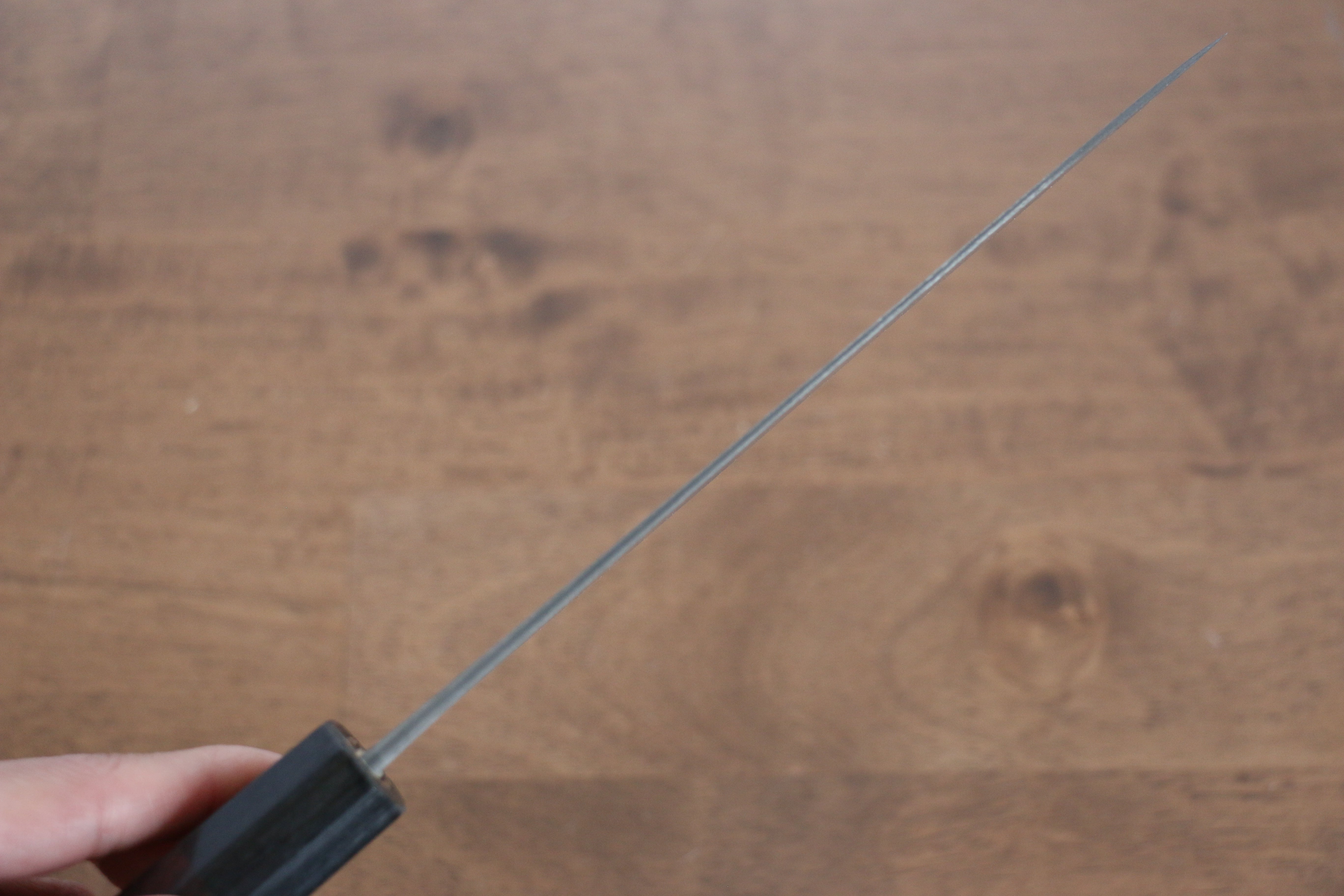 Masakage Kumo VG10 Damascus Santoku 165mm Shitan Handle - Japanny - Best Japanese Knife