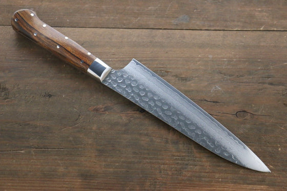 Sakai Takayuki VG10 33 Layer Damascus Gyuto  180mm Desert Ironwood(Sugihara model) Handle - Japanny - Best Japanese Knife