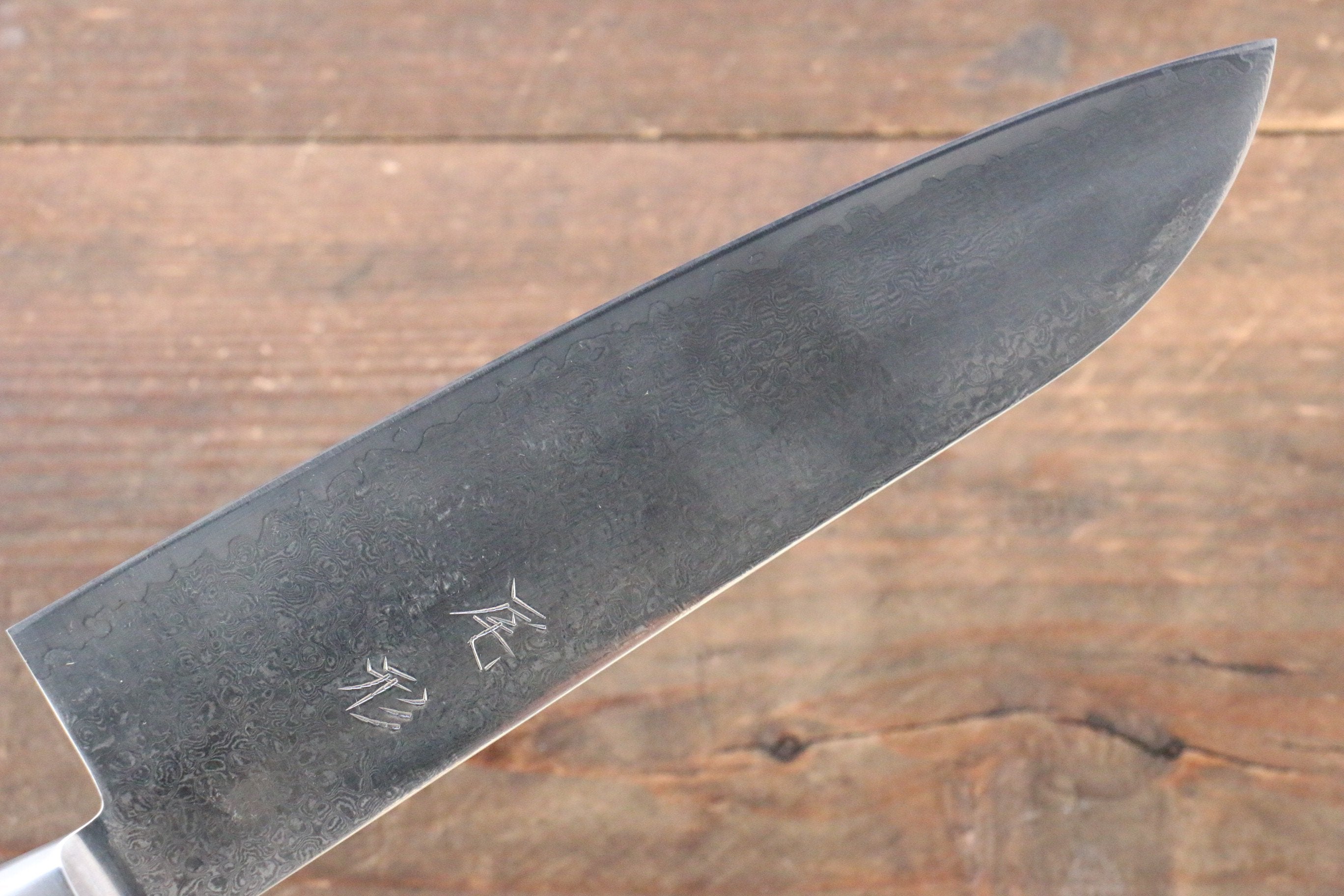 Shungo Ogata SG2 Damascus Santoku 180mm Handle - Japanny - Best Japanese Knife