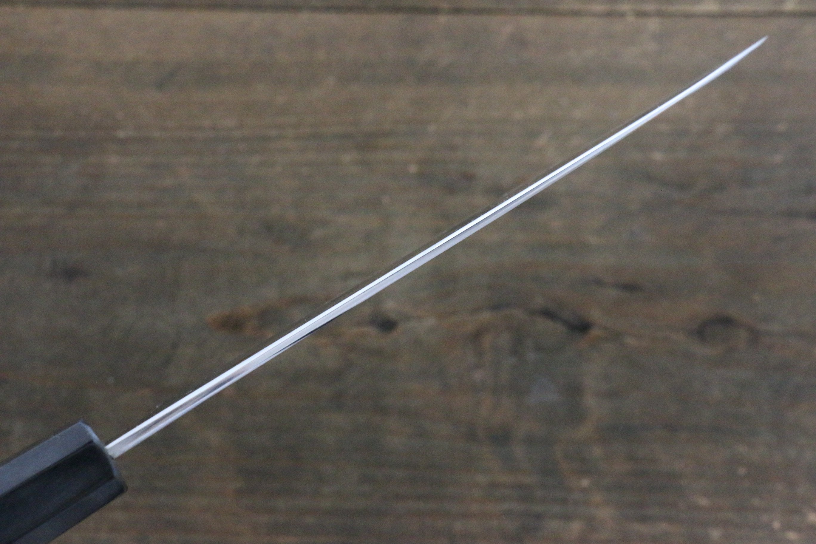 Kikumori VG10 Mirrored Finish Santoku Japanese Chef Knife 180mm with Ebony Handle - Japanny - Best Japanese Knife