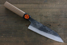  Shigeki Tanaka Blue Steel No.2 TEKKA Kurouchi Santoku Japanese Chef Knife 165mm - Japanny - Best Japanese Knife