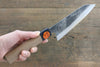 Shigeki Tanaka Blue Steel No.2 TEKKA Kurouchi Santoku Japanese Chef Knife 165mm - Japanny - Best Japanese Knife