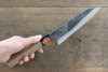 Shigeki Tanaka Blue Steel No.2 TEKKA Kurouchi Santoku Japanese Chef Knife 165mm - Japanny - Best Japanese Knife