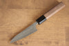 Nao Yamamoto VG10 Damascus Petty-Utility 100mm Walnut Handle - Japanny - Best Japanese Knife