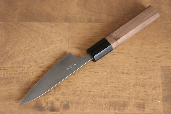 Nao Yamamoto VG10 Damascus Petty-Utility 100mm Walnut Handle - Japanny - Best Japanese Knife