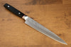 Seisuke PRO-J VG10 Hammered Slicer 210mm Black Micarta Handle - Japanny - Best Japanese Knife