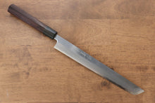  Jikko White Steel No.2 Sakimaru Yanagiba  240mm Shitan Handle - Japanny - Best Japanese Knife