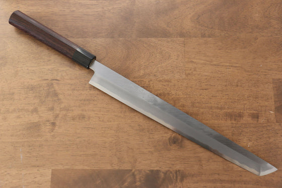 Jikko White Steel No.2 Sakimaru Yanagiba  300mm Shitan Handle - Japanny - Best Japanese Knife