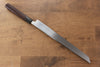 Jikko White Steel No.2 Sakimaru Yanagiba  300mm Shitan Handle - Japanny - Best Japanese Knife