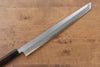 Jikko White Steel No.2 Sakimaru Yanagiba  300mm Shitan Handle - Japanny - Best Japanese Knife