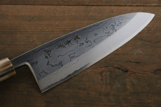 Sakai Takayuki Uzushio White Steel No.2 Deba Magnolia Handle - Japanny - Best Japanese Knife