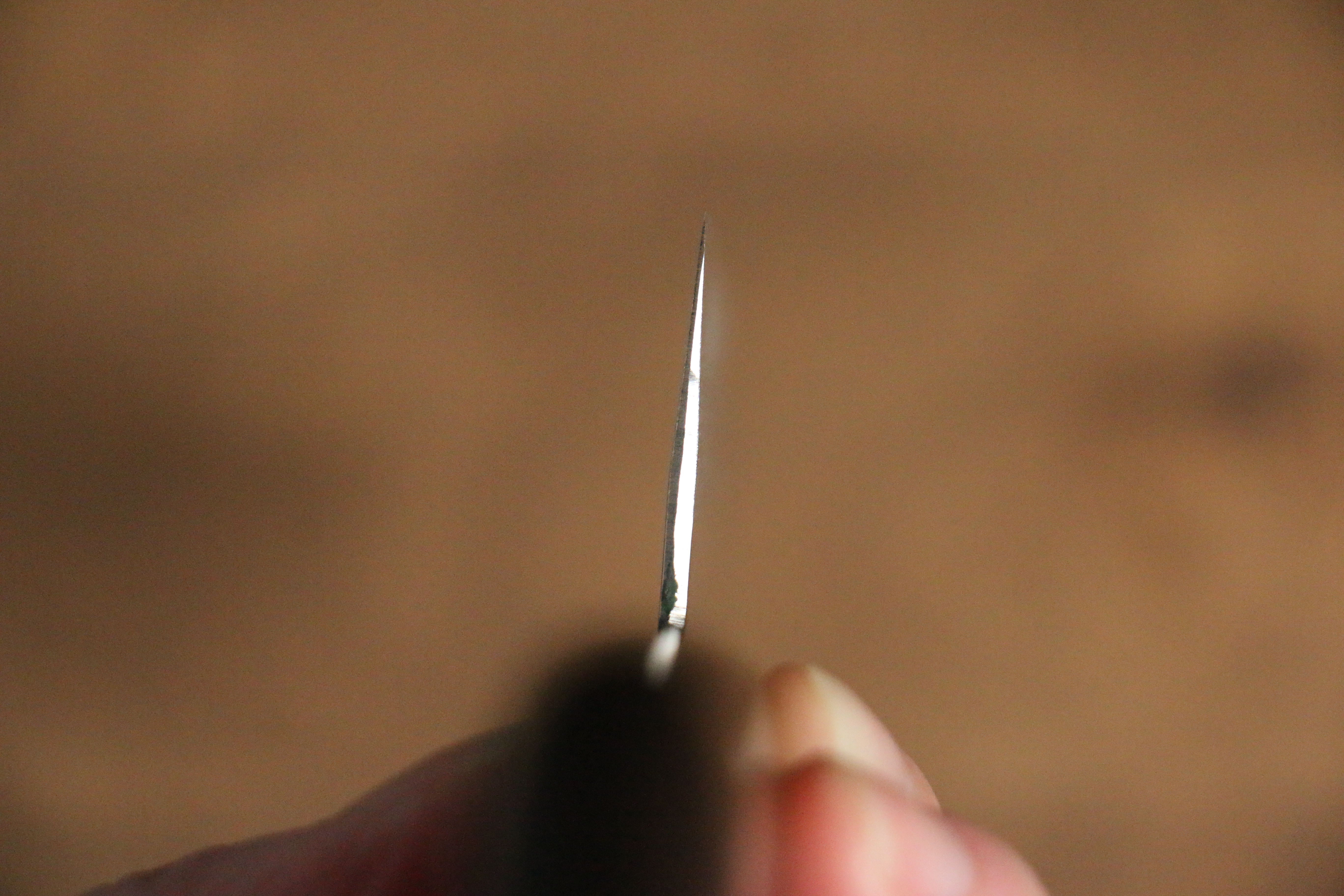 Kunihira Sairyu VG10 Migaki Finished Damascus Santoku 170mm Mahogany Handle - Japanny - Best Japanese Knife